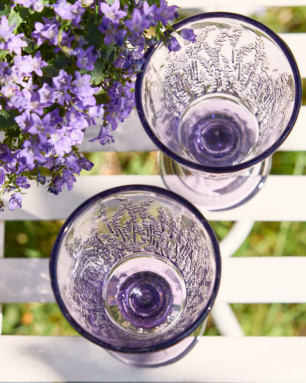 Lavender Wine Goblet - Image 4