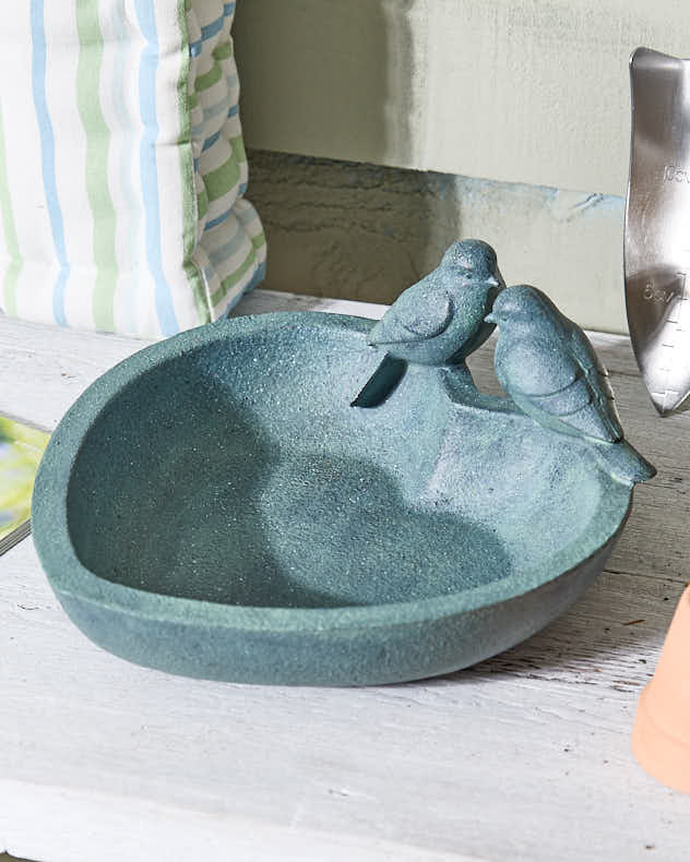 Love Birds Heart Bird Dish - Image 3