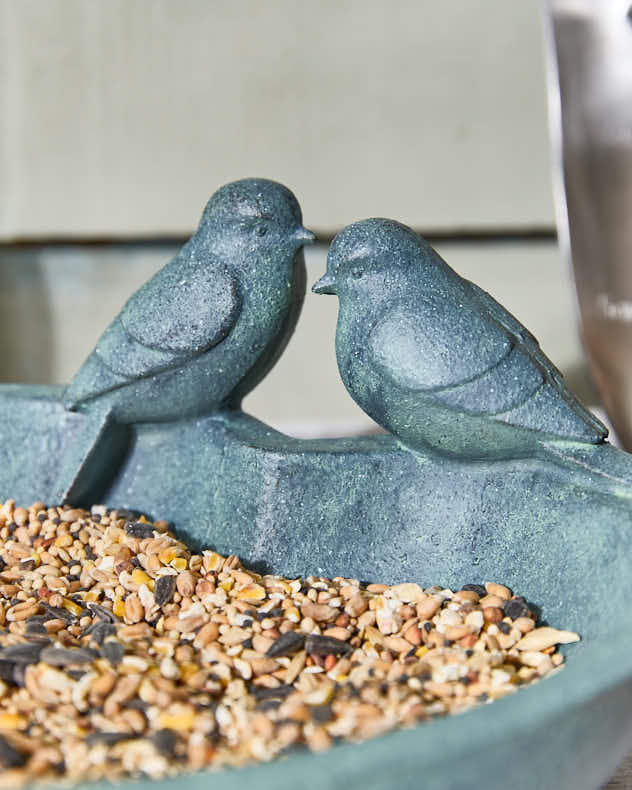 Love Birds Heart Bird Dish - Image 4