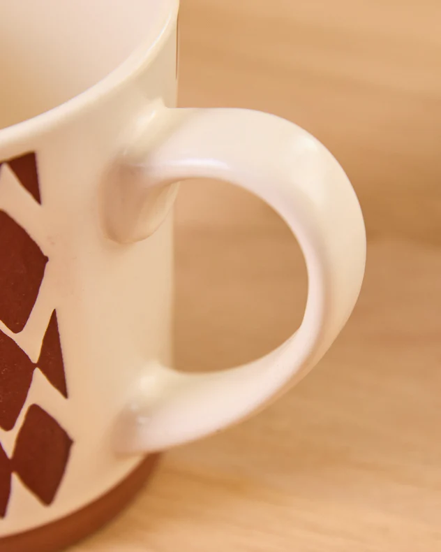 Manoko Set of 4 Patterned Mugs - Image 3