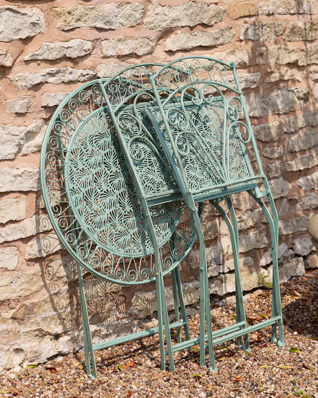 Mayenne 3 Piece Garden Bistro Set - Image 4