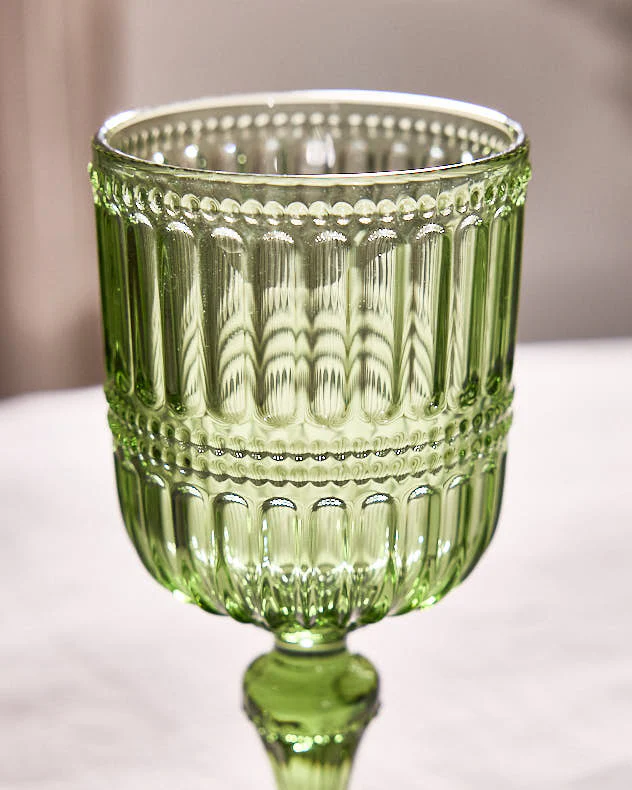 Merida Green Wine Glass - Image 3