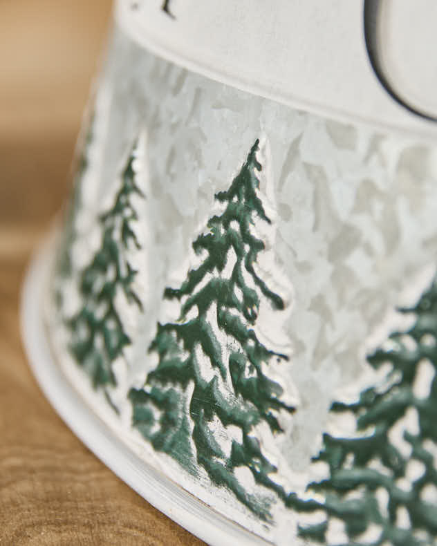 Merry Christmas Metal Tree Skirt - Image 2