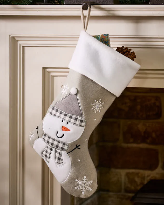 Grey Christmas Stocking Collection - Image 3