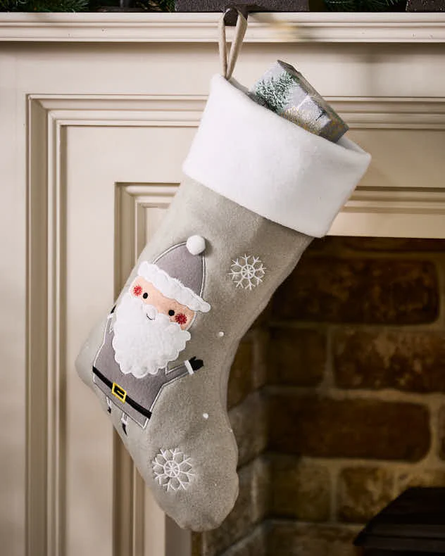 Grey Christmas Stocking Collection - Image 5