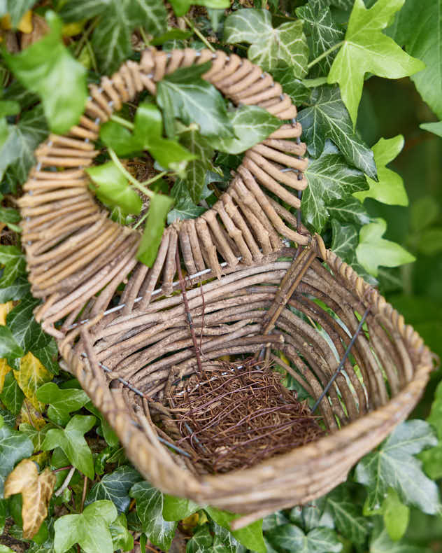 Natural Wicker Bird Nester - Image 3