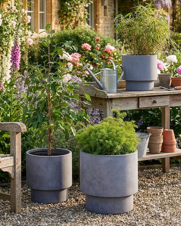 Noma Grey Planter Collection - Image 3