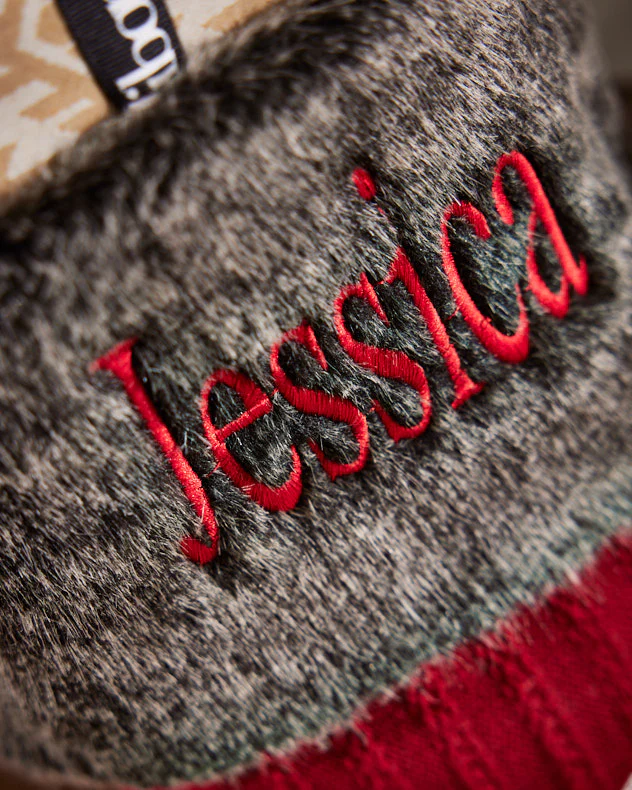 Nordic Heart Personalised Stocking - Image 2