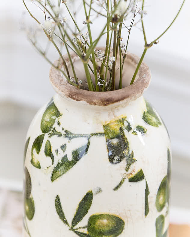 Olive Bottle Vase - Image 4