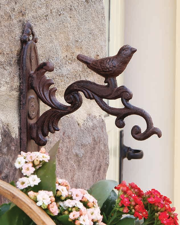 Ornate Bird Hanging Basket Bracket - Image 3