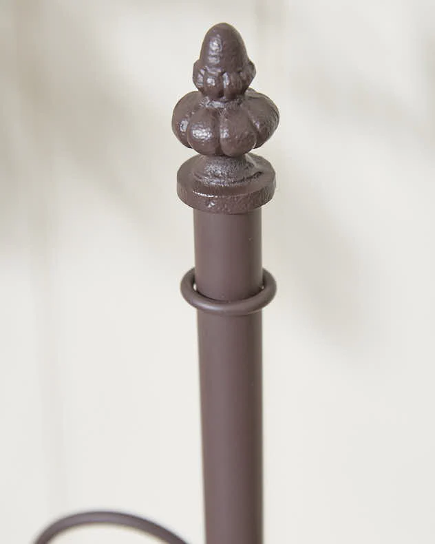 Scrolled Freestanding Toilet Roll Holder - Image 4