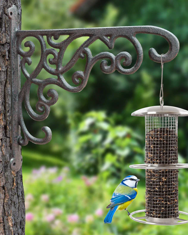 Ornate Scrolled Hanging Basket Bracket - Image 3