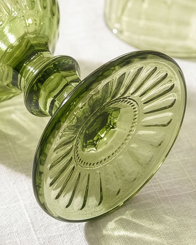 Palazzo Green Glassware Collection - Image 2