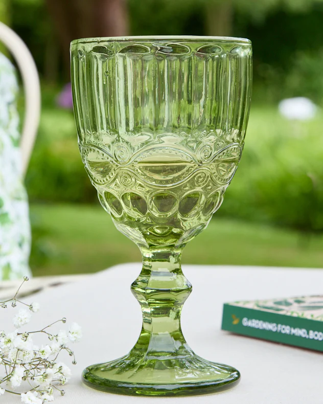 Palazzo Green Wine Goblet - Image 2
