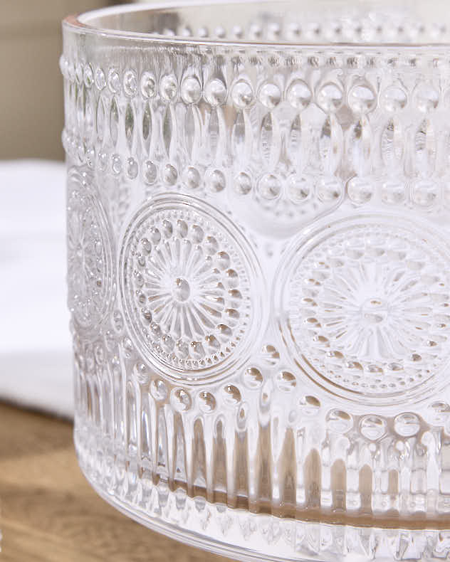 Palmas Embossed Footed Trifle Bowl - Image 2