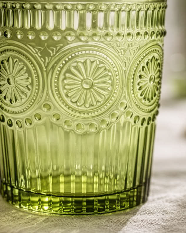 Palmas Green Glassware Collection - Image 2