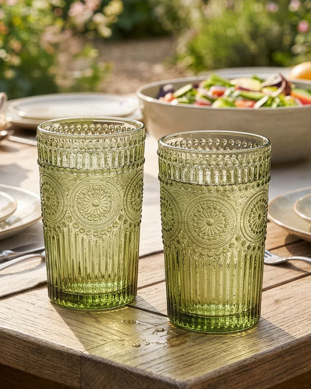 Palmas Green Tall Tumbler - Image 3