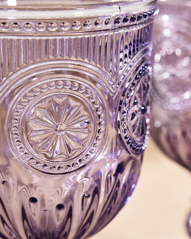 Parisian Purple Wine Goblet - Image 4