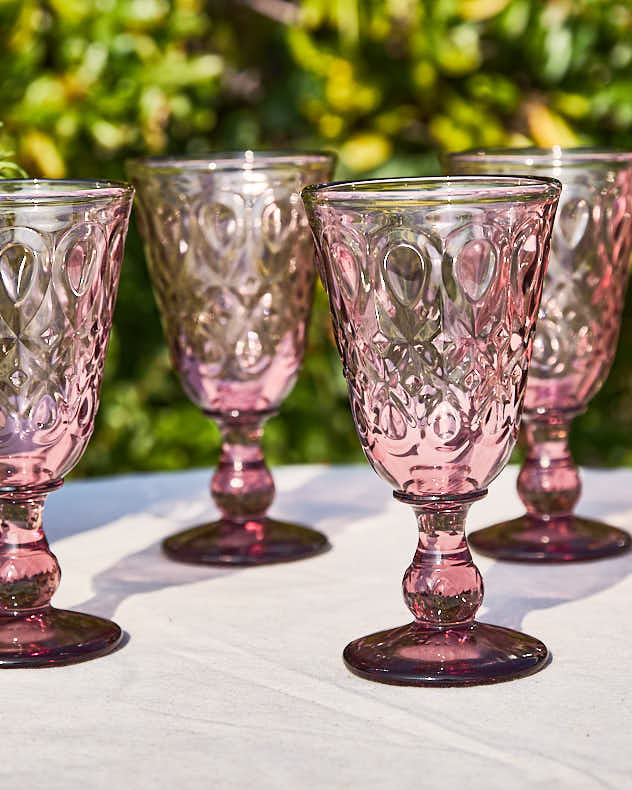 Pastila Amethyst Wine Glass
