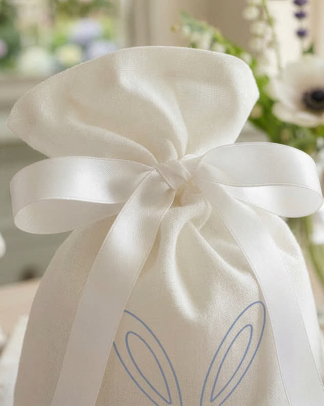 Personalised Easter Bunny Ears Favour Bag Gift - Image 3