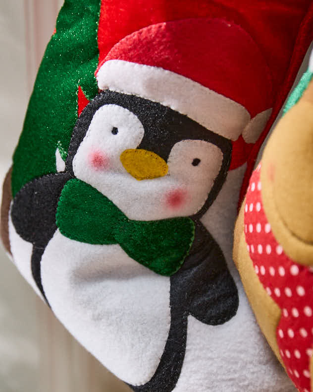 Personalised Penguin & Reindeer Stockings - Image 2