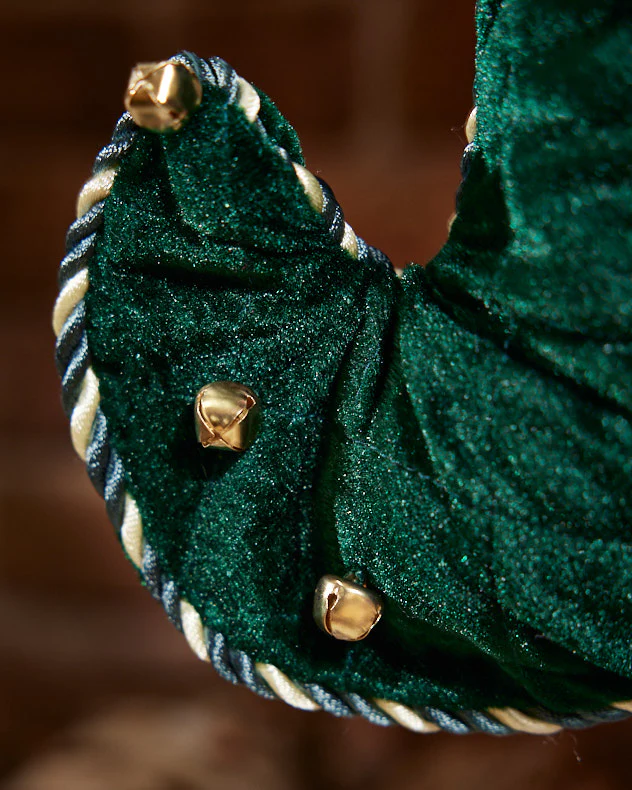 Personalised Jingle Bell Green Christmas Stocking - Image 6