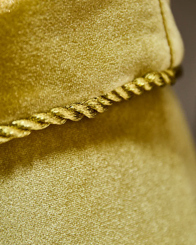 Personalised Knightsbridge Gold Velvet Stocking - Image 3