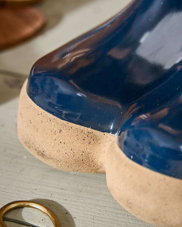 Personalised Large Blue Welly Planter - Image 4