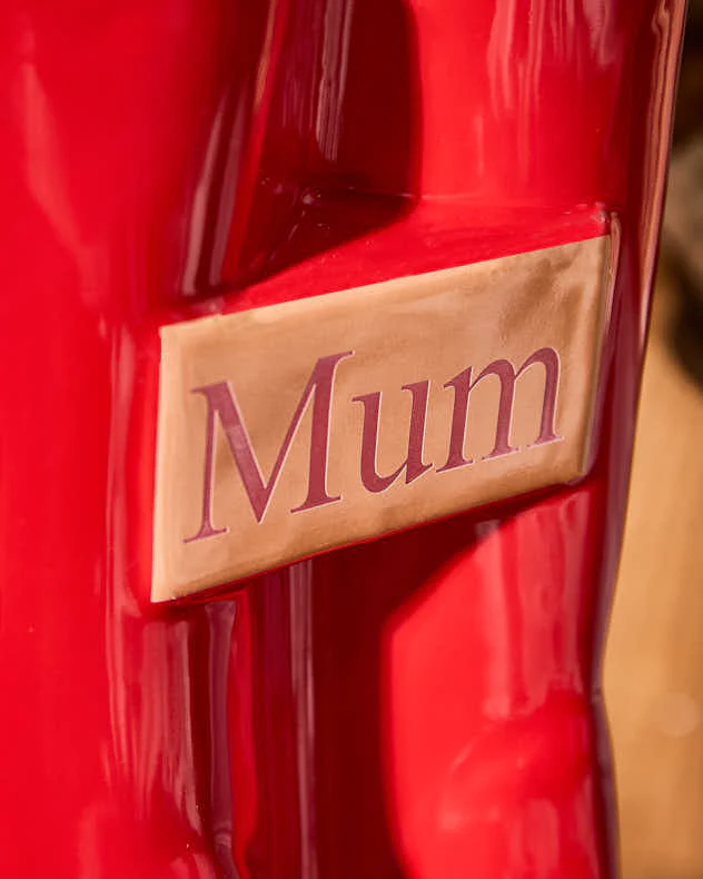 Personalised Large Red Welly Planter - Image 2