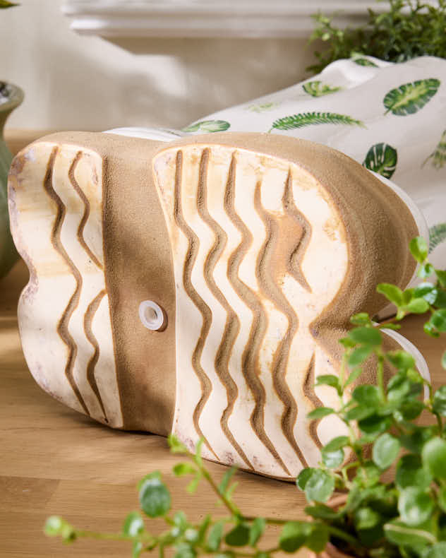 Large Patterned Welly Boots Planters - Image 6