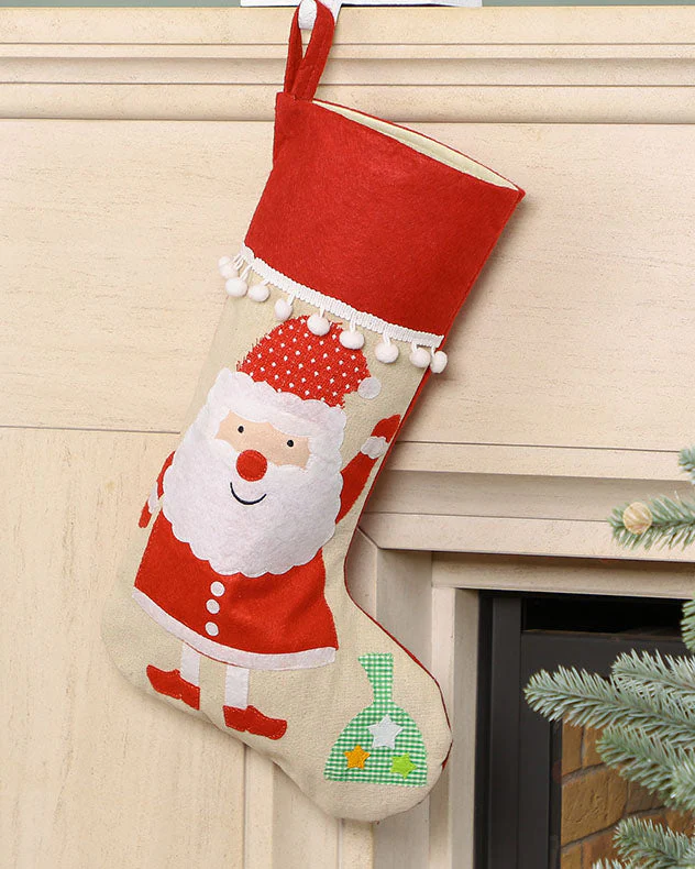 Personalised Pom Pom Stocking - Image 2