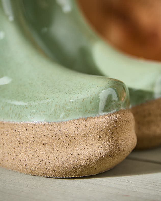 Personalised Small Green Welly Planter - Image 3