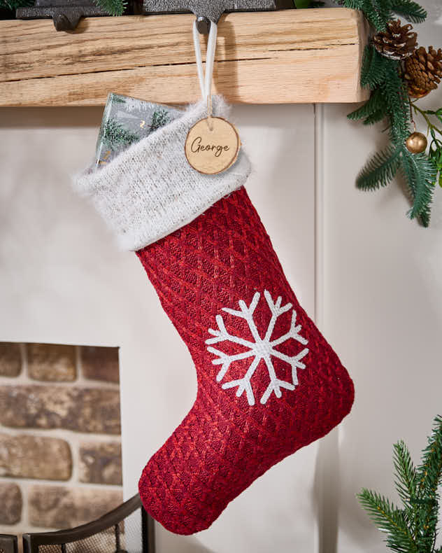 Personalised Chunky Knitted Stockings - Image 2