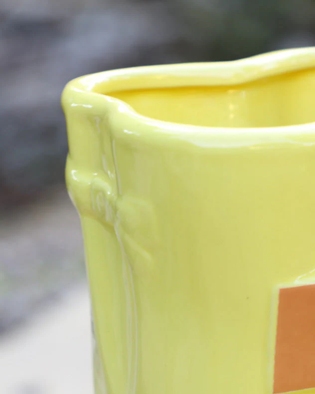 Personalised Yellow Large Welly Planter - Image 4