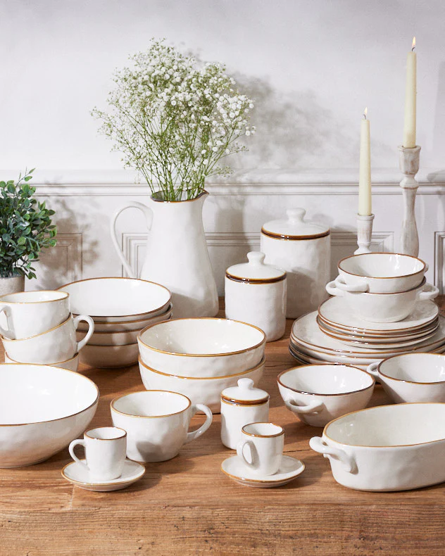 Petra Ivory Ceramic Jars - Image 3