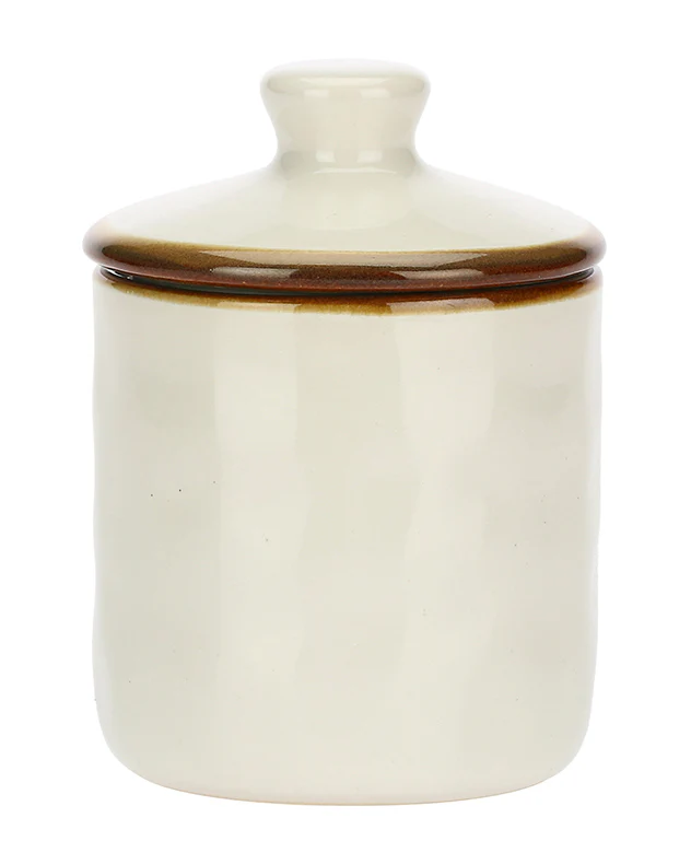Petra Ivory Ceramic Jars - Image 4