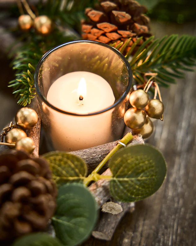 Pine Forest Tealight Centrepiece - Image 3
