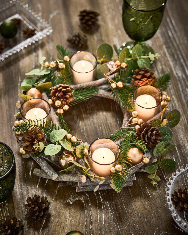 Pine Forest Tealight Centrepiece - Image 6