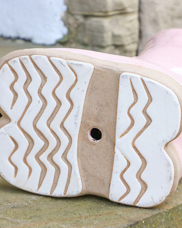 Large Pink Welly Boot Planter - Image 5