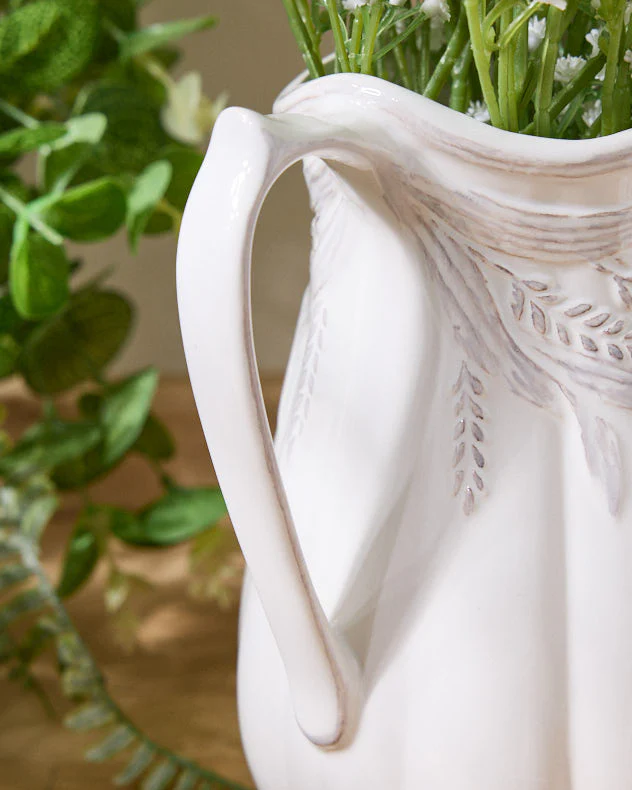 Radway White Pitcher Jug Vase - Image 2