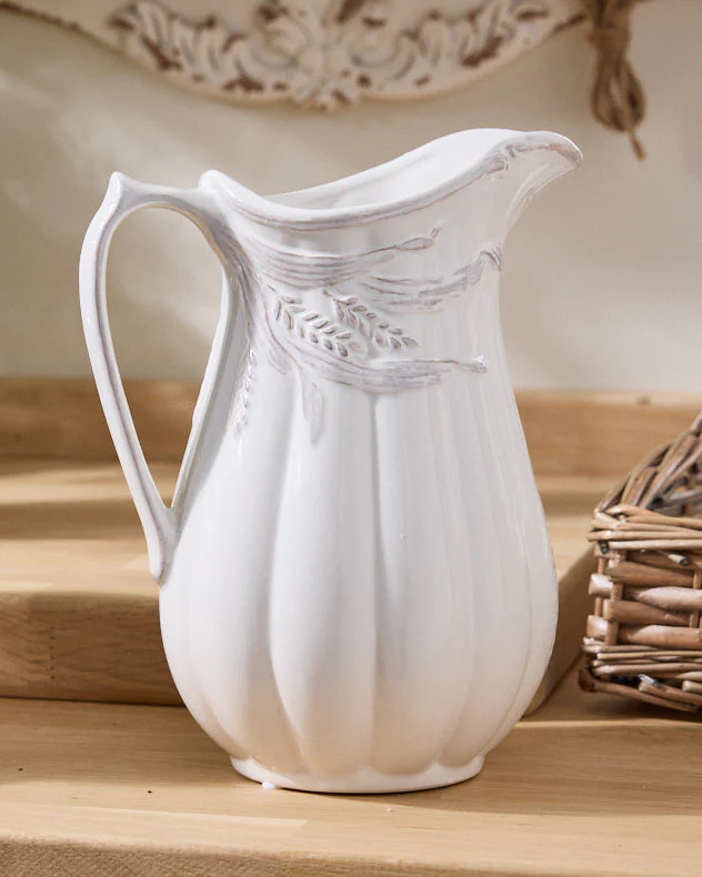 Radway White Pitcher Jug Vase - Image 3