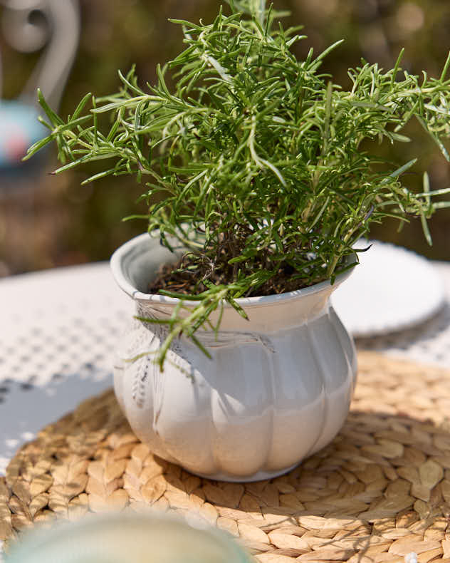 Radway White Plant Pot - Image 2