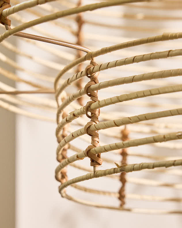 Rattan Easy Fit Ceiling Shade - Image 4