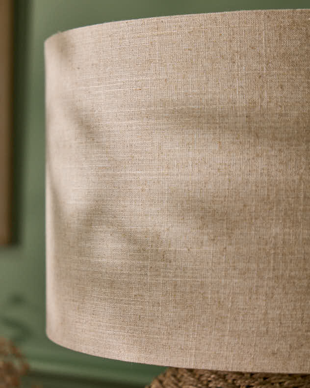 Rattan Orb Bedside Table Lamp - Image 4