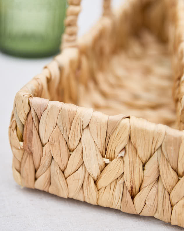 Rectangular Water Hyacinth Tray - Image 6