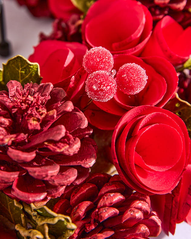 Red Rose Table Centrepiece - Image 3