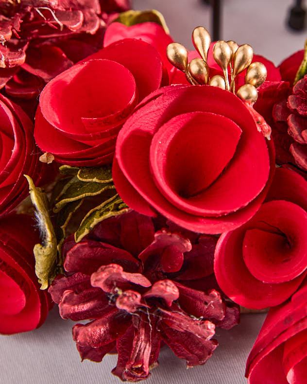 Red Rose Table Centrepiece - Image 4