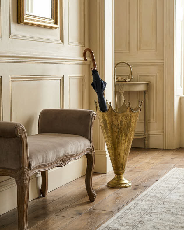 Regal Gold Umbrella Stand - Image 3