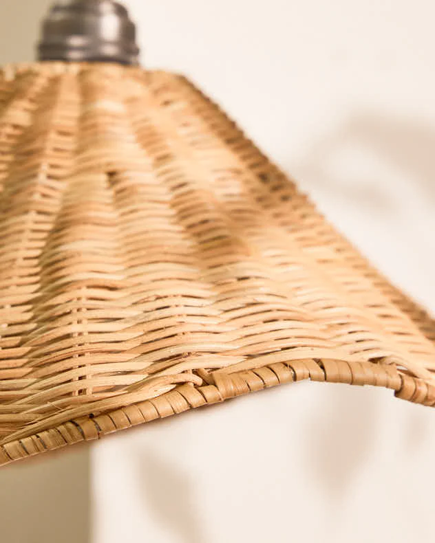 Roscoe Rattan Scalloped Easy Fit Ceiling Shade - Image 4