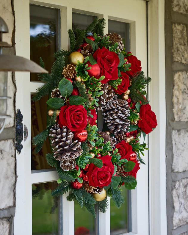 Rose Bouquet Wreath - Image 2